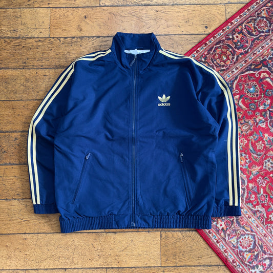 Vintage Adidas Navy Tracksuit Track Jacket - L
