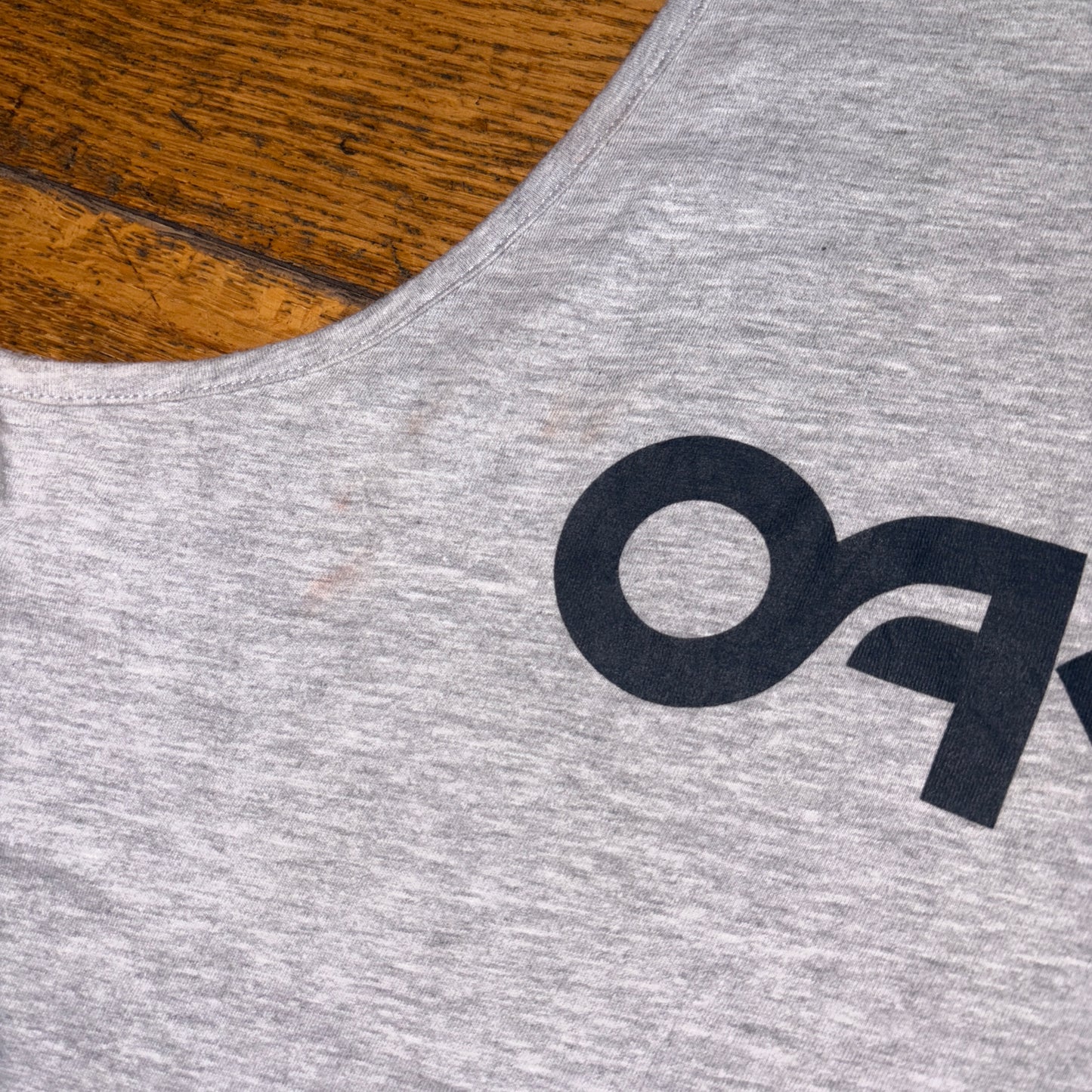 Vintage Oakley Grey Graphic Vest T-Shirt - S