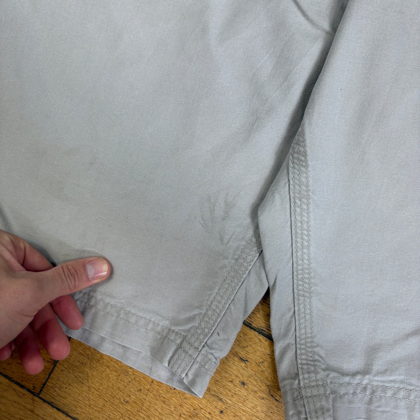 Vintage Carhartt Cream Workwear Baggy Carpenter Shorts - 38