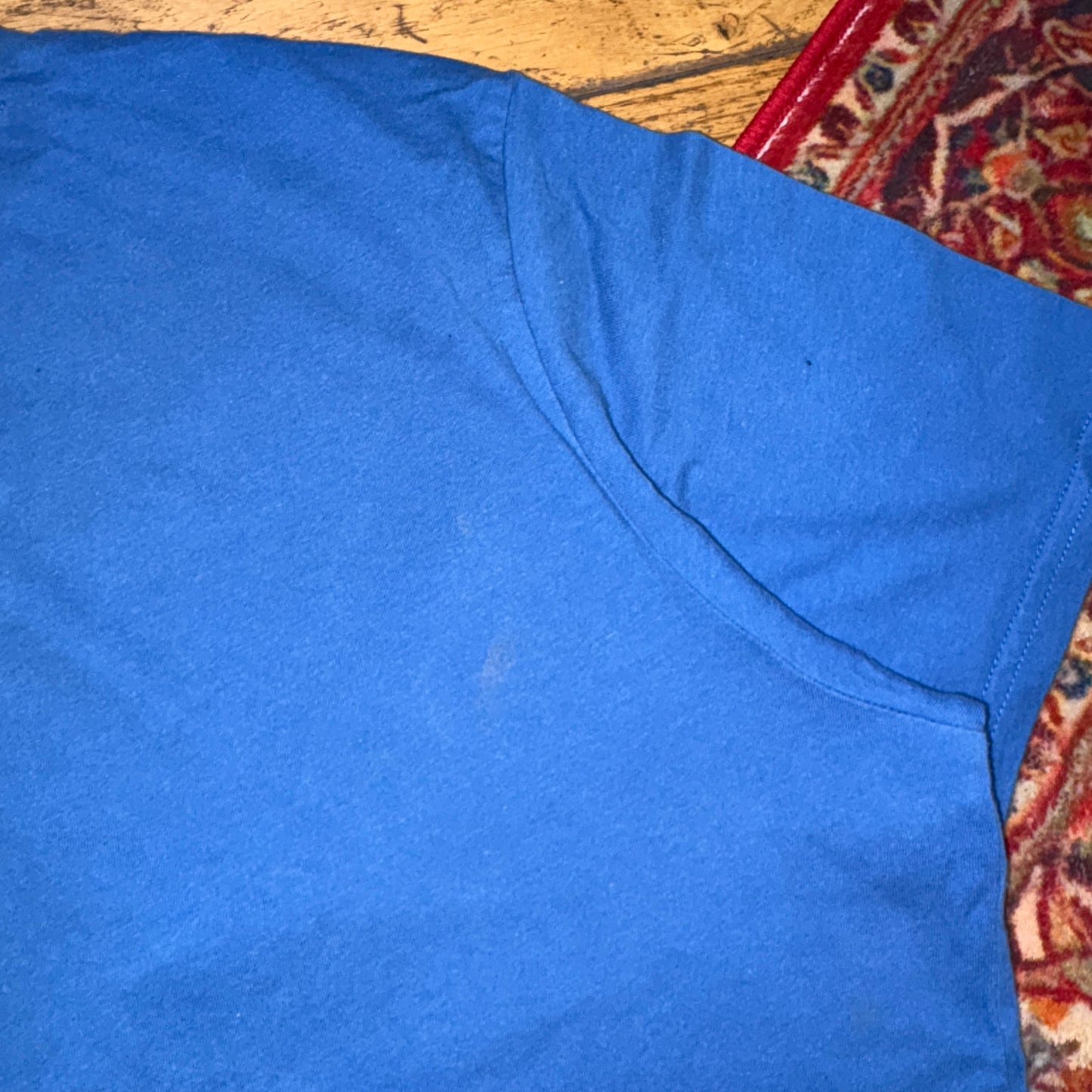 Vintage Oakley Blue Graphic T-Shirt - L