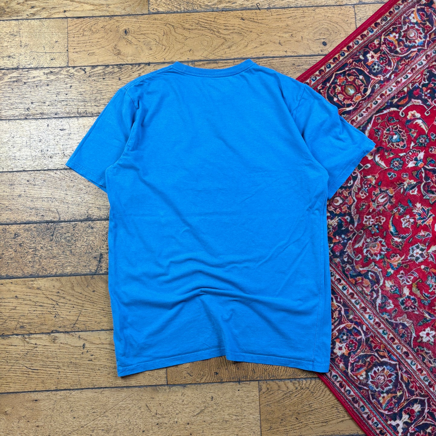 Vintage Oakley Blue Graphic T-Shirt - S