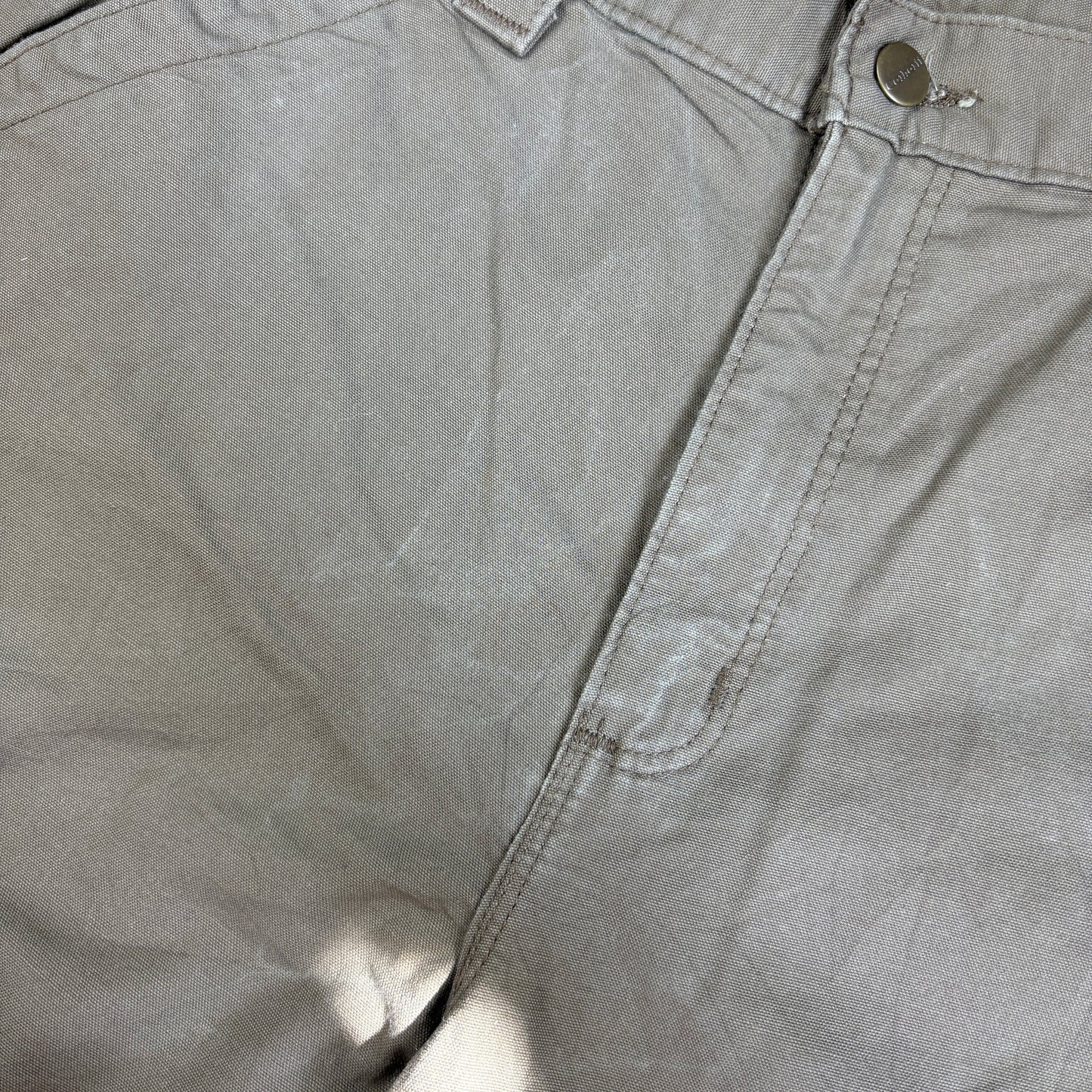 Vintage Carhartt Brown Workwear Baggy Carpenter Shorts - 34