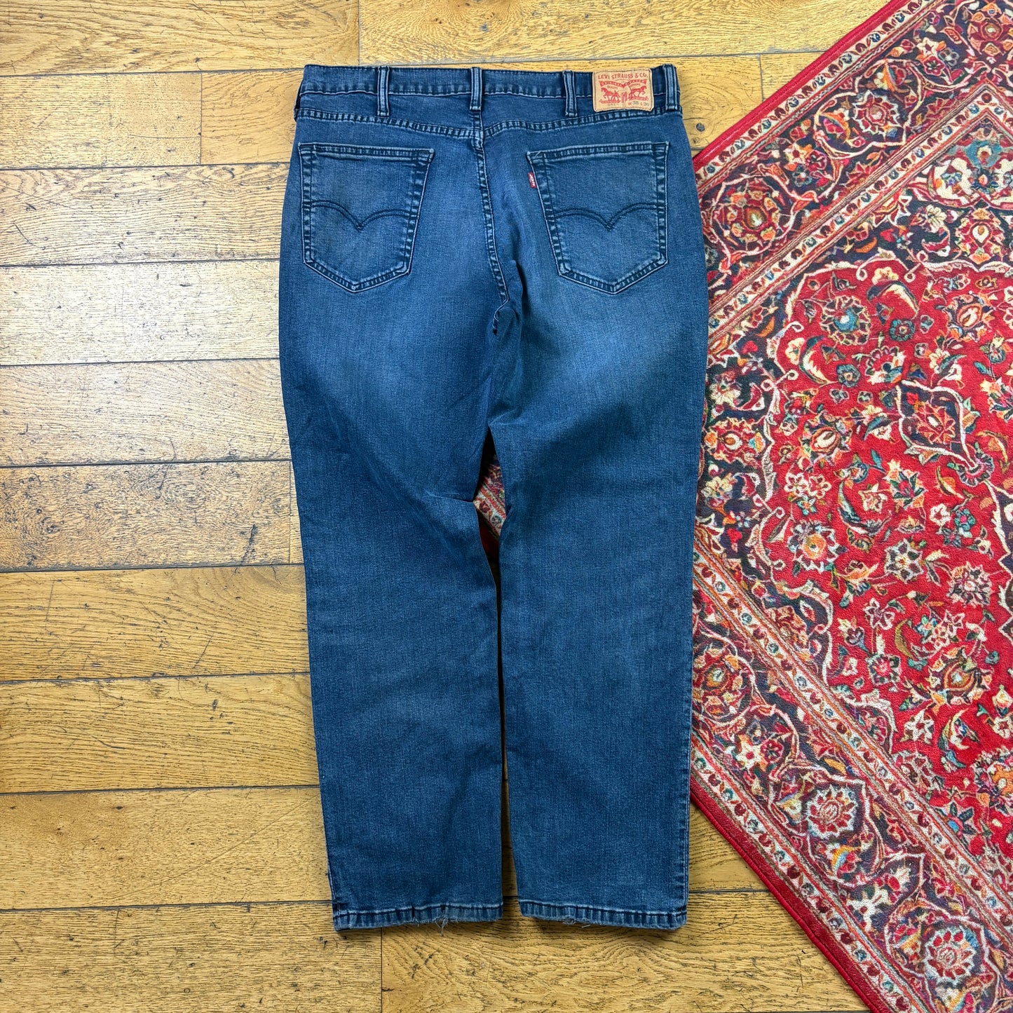 Vintage Levis 541 Straight Blue Denim Jeans - 36
