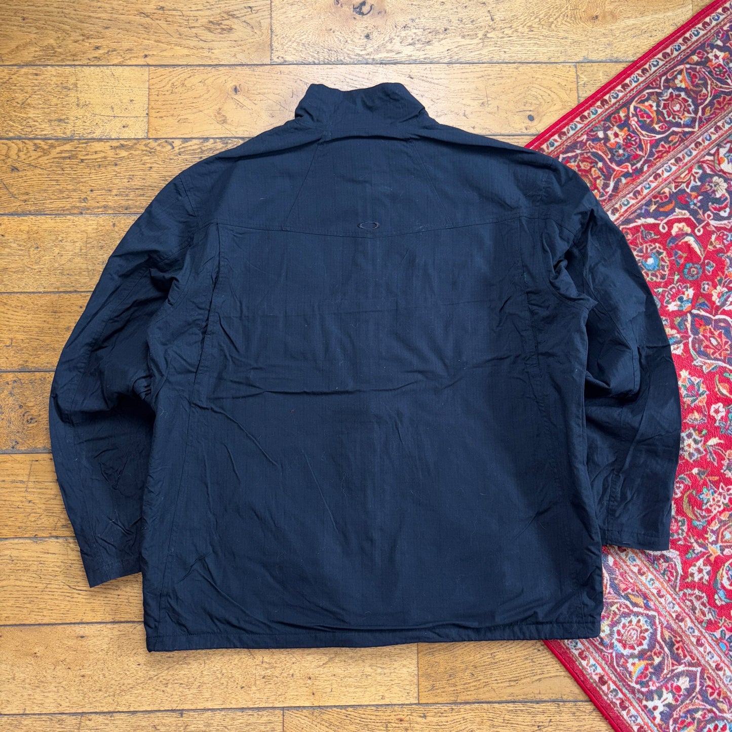Vintage Oakley Black Embroidered Jacket - 2XL