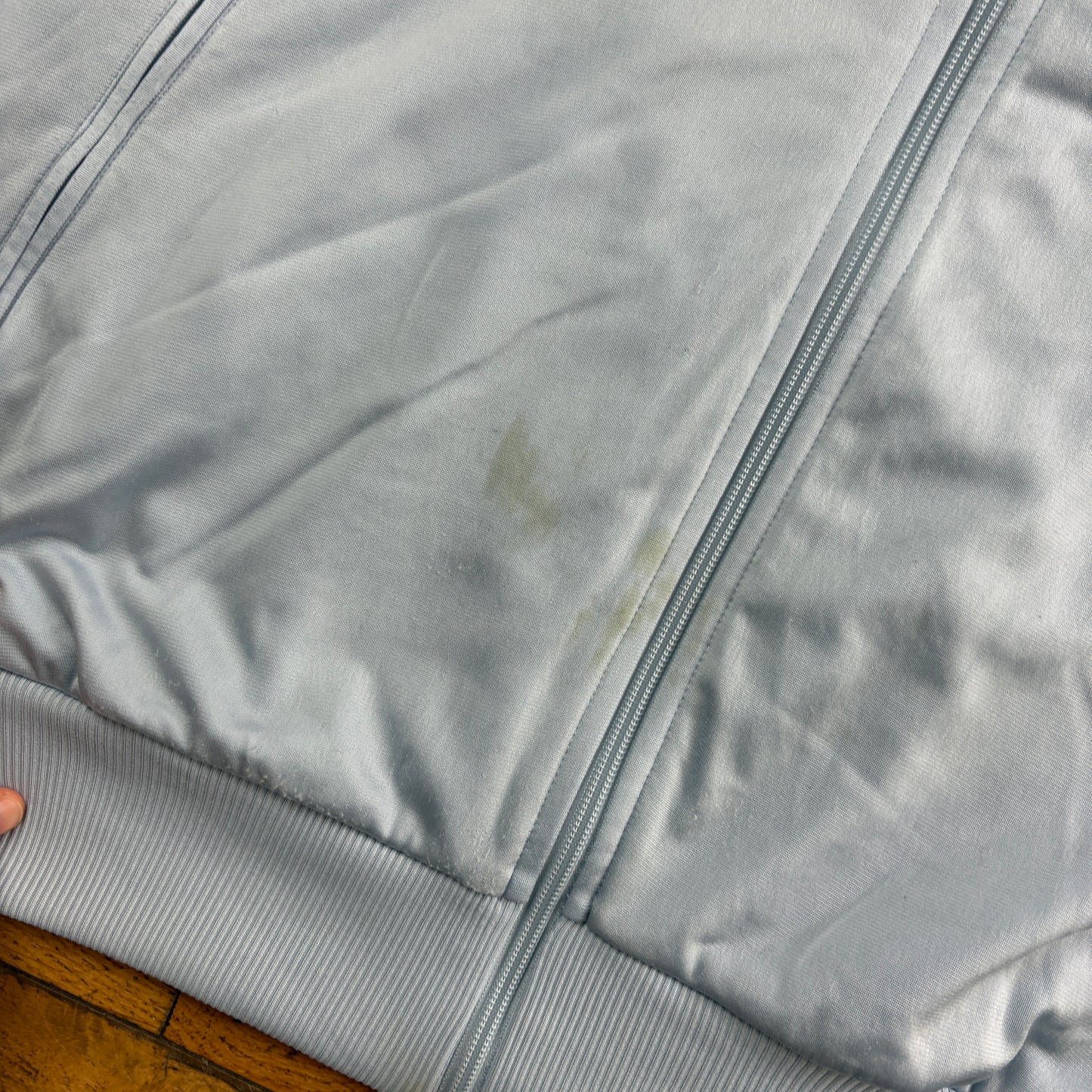 Vintage Adidas Blue Tracksuit Track Shell Windbreaker Jacket - L