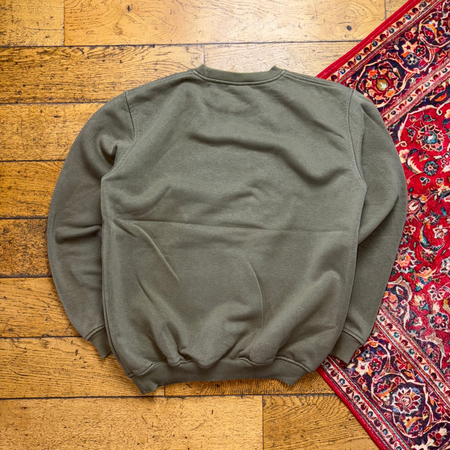 Vintage Fila Green Embroidered Sweatshirt - L