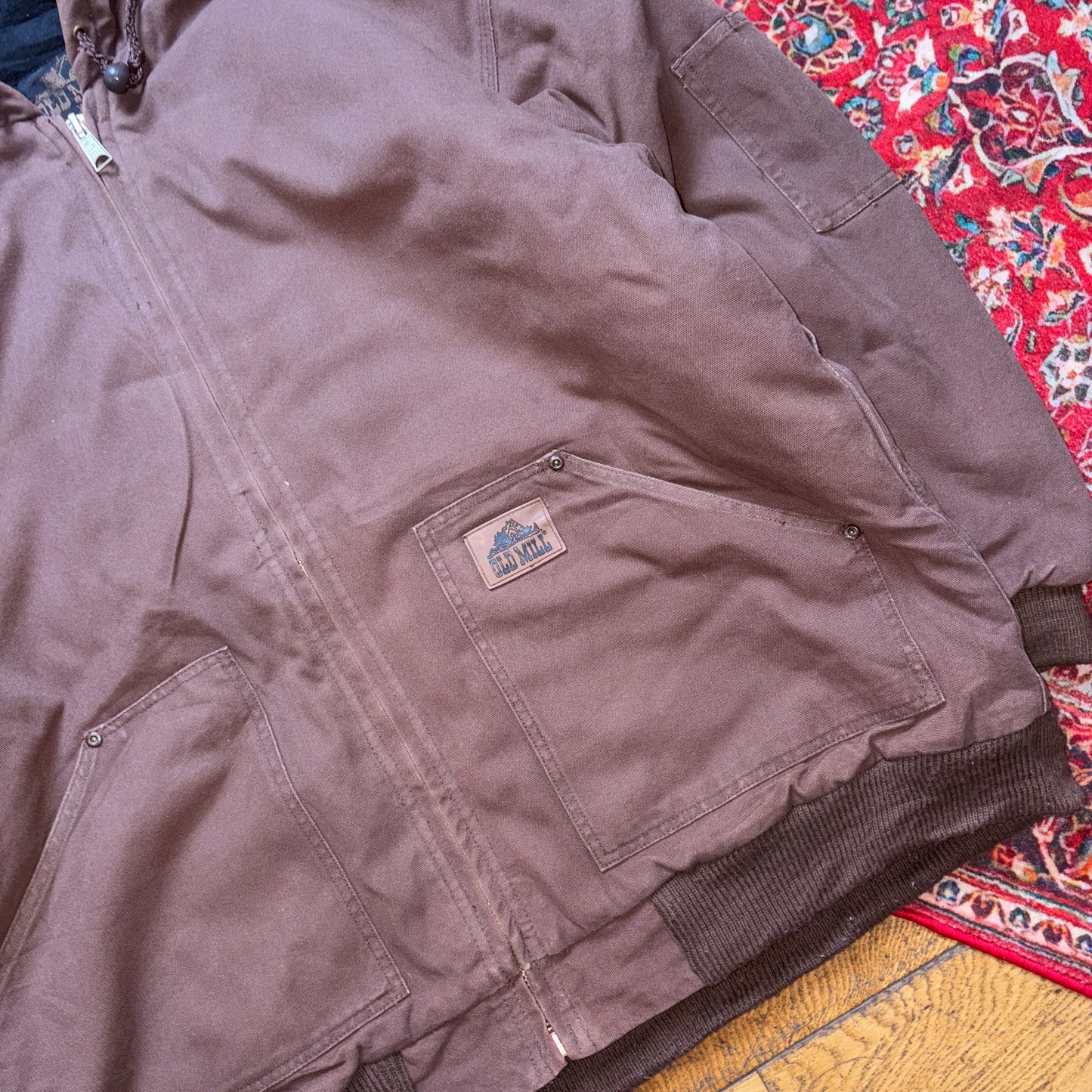 Vintage Brown Workwear Carhartt Active Style Jacket - 2XL