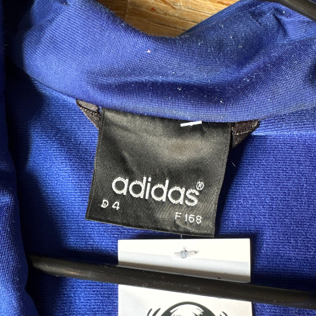 Vintage Adidas 90s Blue Track Jacket - M