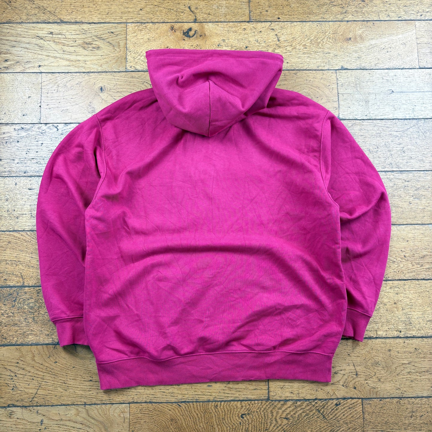 Vintage Carhartt Pink Hoodie Sweatshirt - M