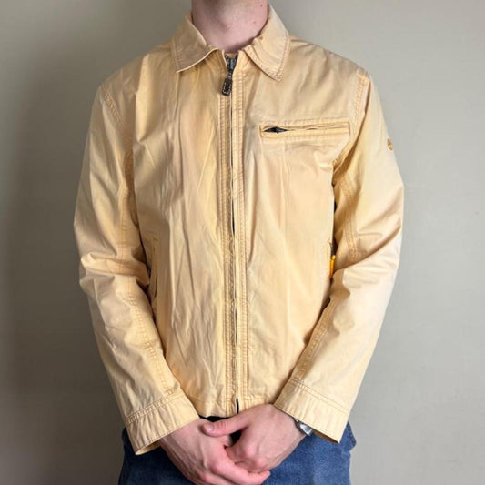 Vintage Timberland Cream Workwear Harrington Jacket - S