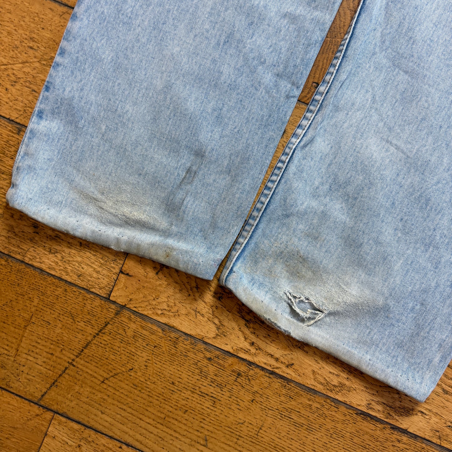 Vintage Levis 501 Straight Blue Denim Jeans - 36S