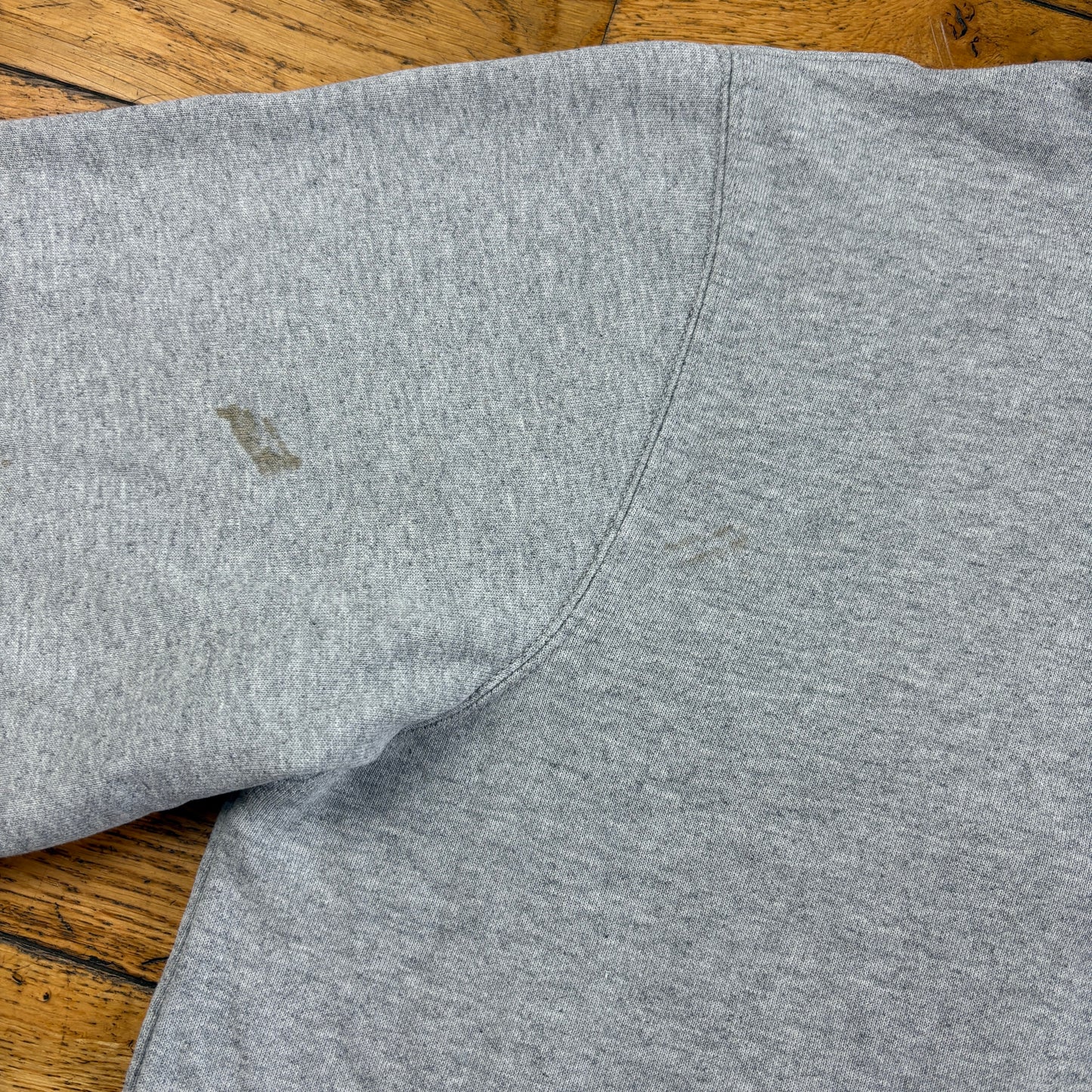Vintage Carhartt Grey Hoodie Sweatshirt - XL