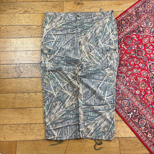 Vintage Real Tree Camo Green Hunting Workwear Trousers - 50