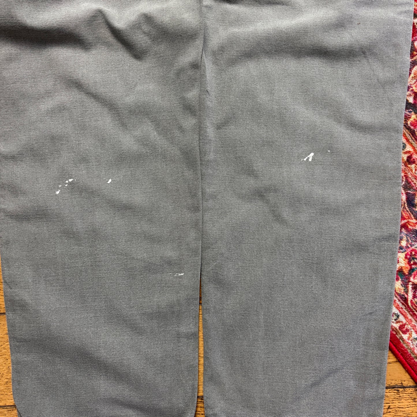 Vintage Carhartt Grey Workwear Carpenter Baggy Trousers - 40L