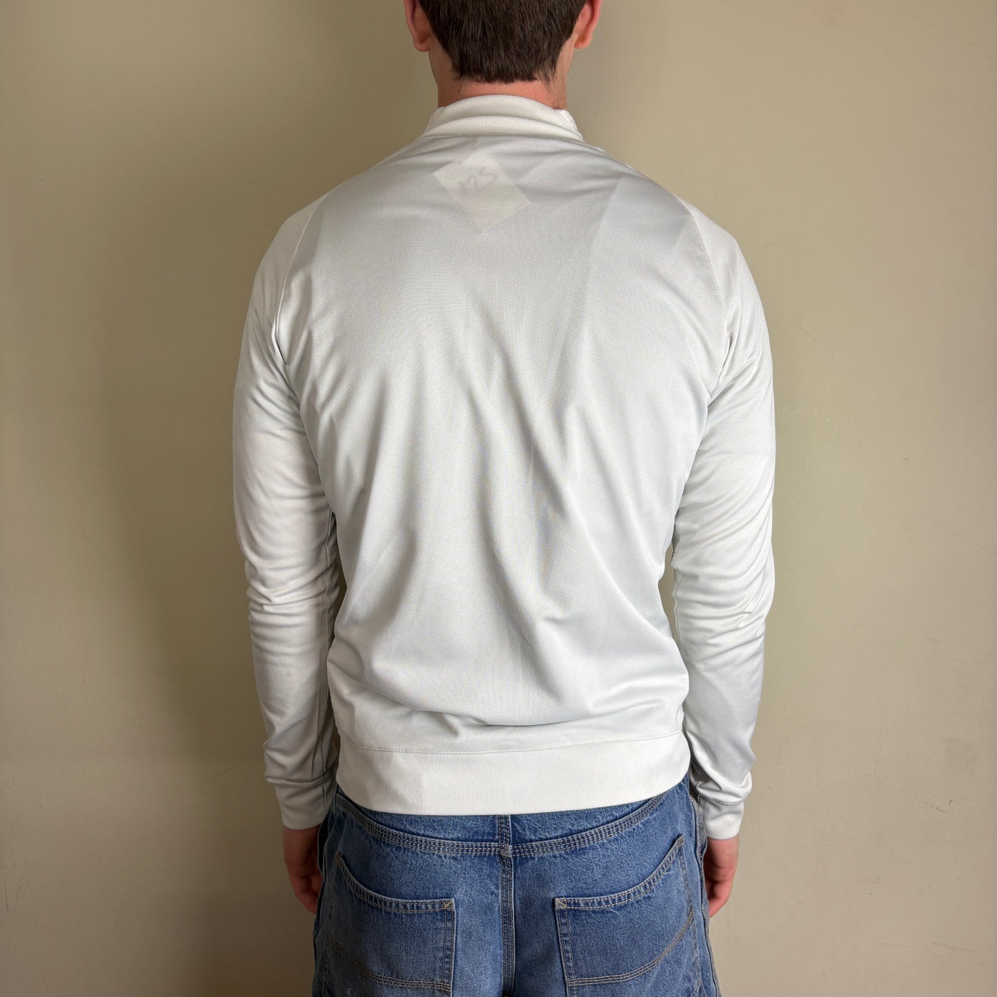 Vintage Nike Inter Milan White Football Tracksuit Track Jacket - S