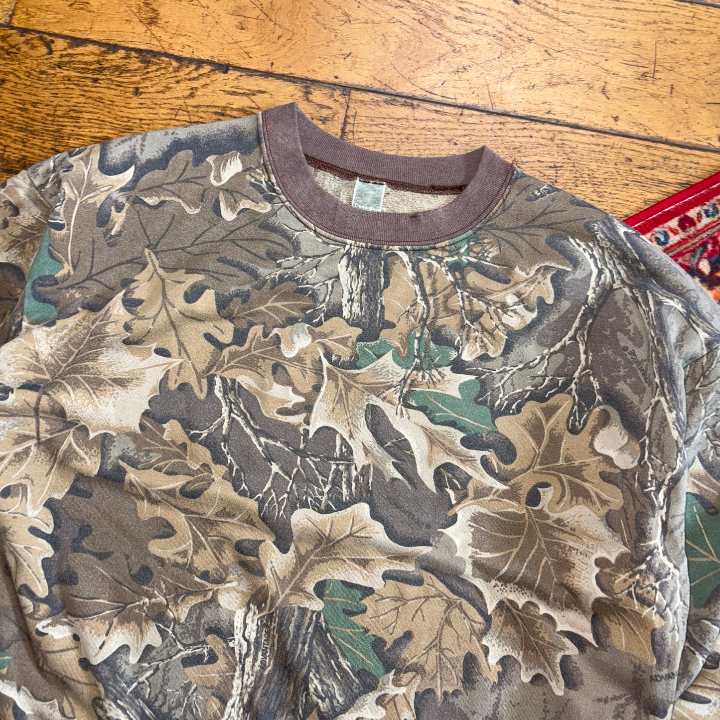 Vintage Realtree Camo Boxy Green Sweatshirt - L