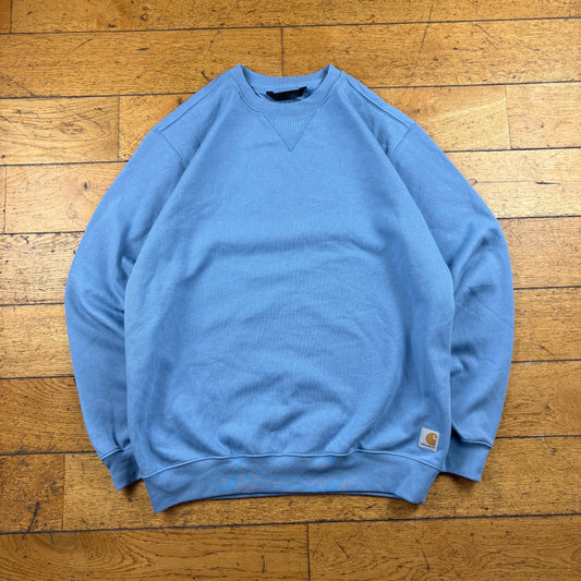 Vintage Carhartt Blue Sweatshirt - M