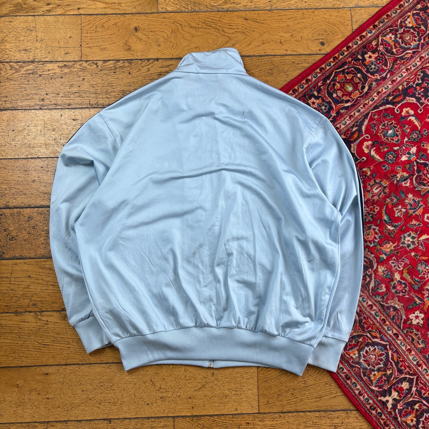 Vintage Adidas Blue Tracksuit Track Shell Windbreaker Jacket - L