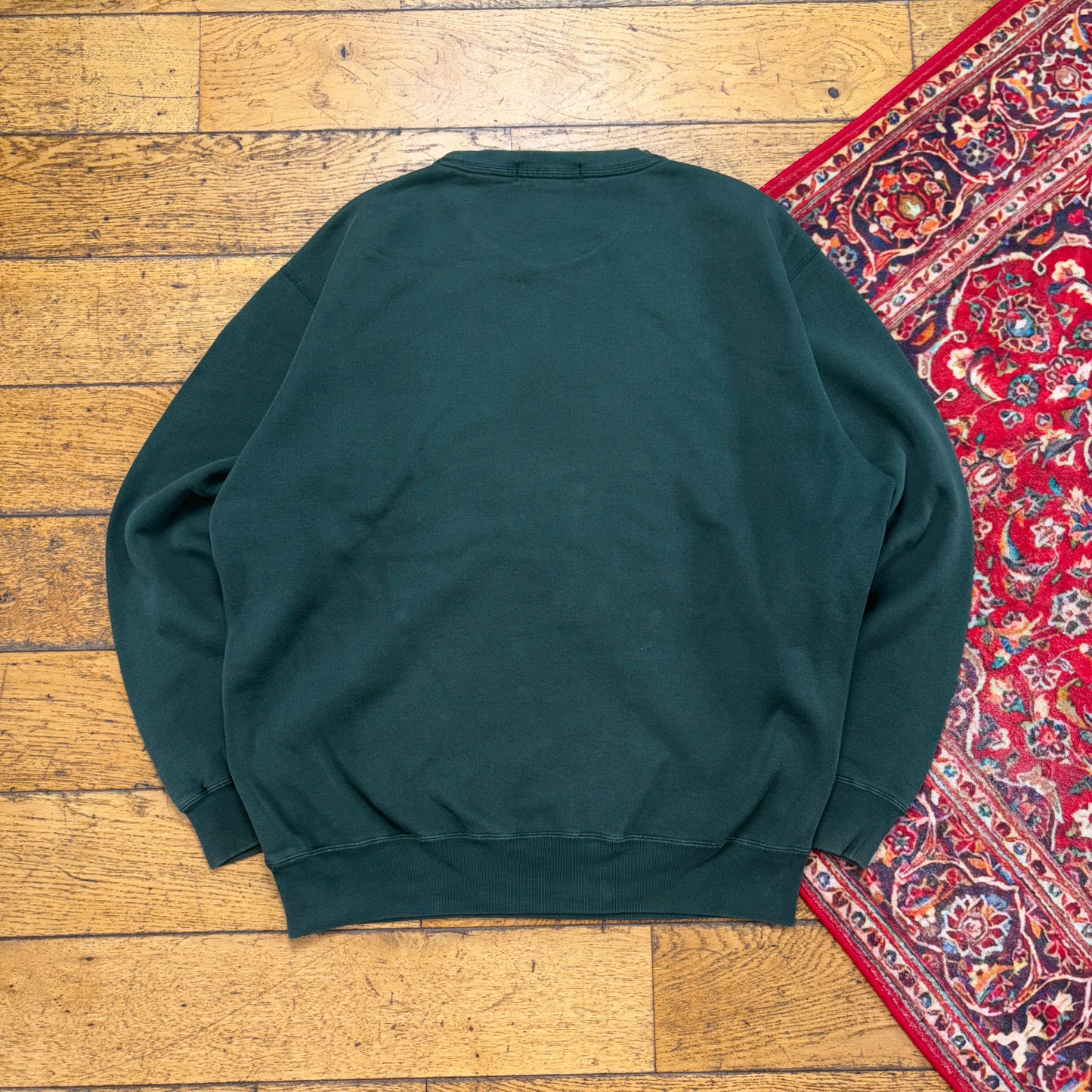 Vintage Ralph Lauren Green Embroidered Sweatshirt - XL