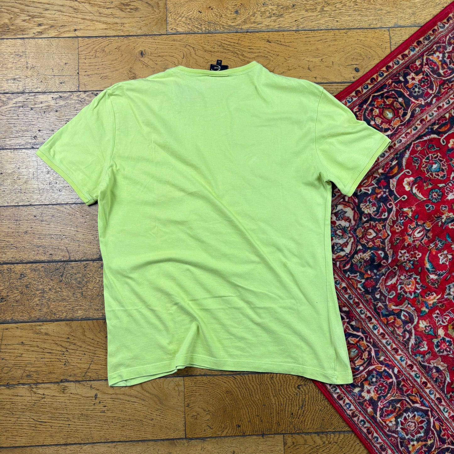 Vintage Roberto Cavalli Y2K Womens Green T-Shirt - XL