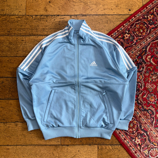Vintage Adidas Blue Tracksuit Track Jacket - S