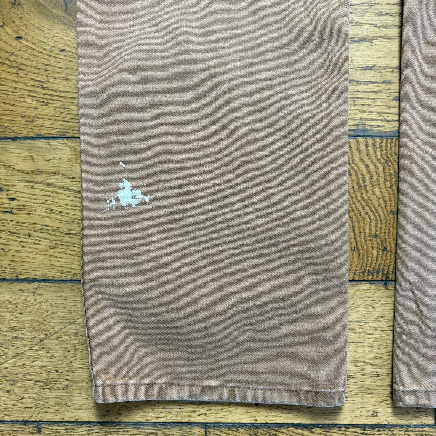 Vintage Carhartt Workwear Carpenter Brown Baggy Trousers - 35R
