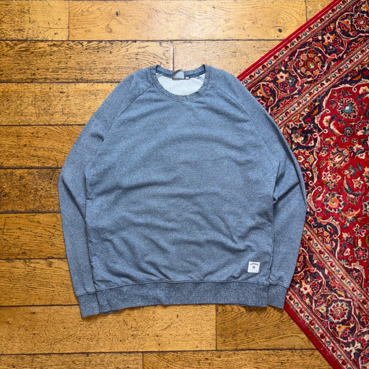 Vintage Carhartt Blue Sweatshirt - M
