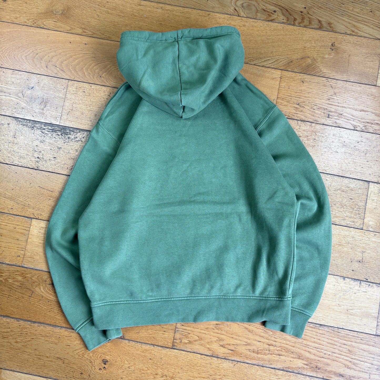 Vintage Nike Jordan Green Hoodie Sweatshirt - M