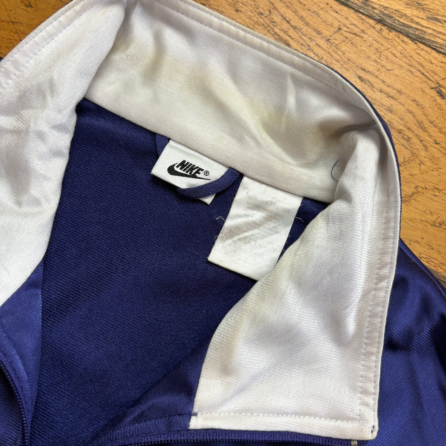 Vintage Nike Navy Tracksuit Track Jacket - L