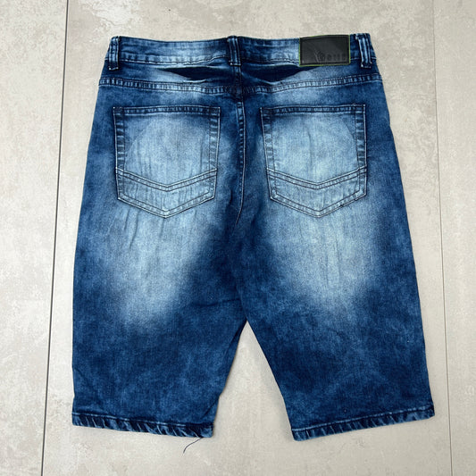 Vintage GS115 Hip Hop Blue Shorts Jorts - 35