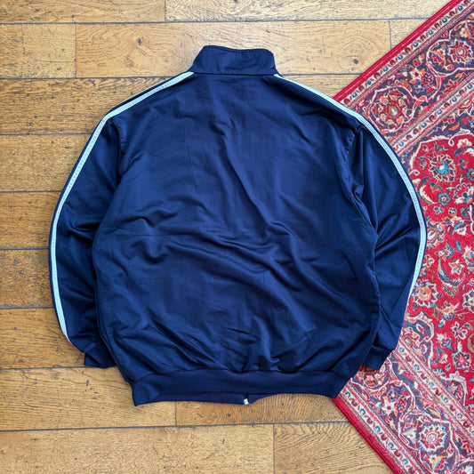 Vintage 90s Adidas Navy Tracksuit Track Shell Windbreaker Jacket - L