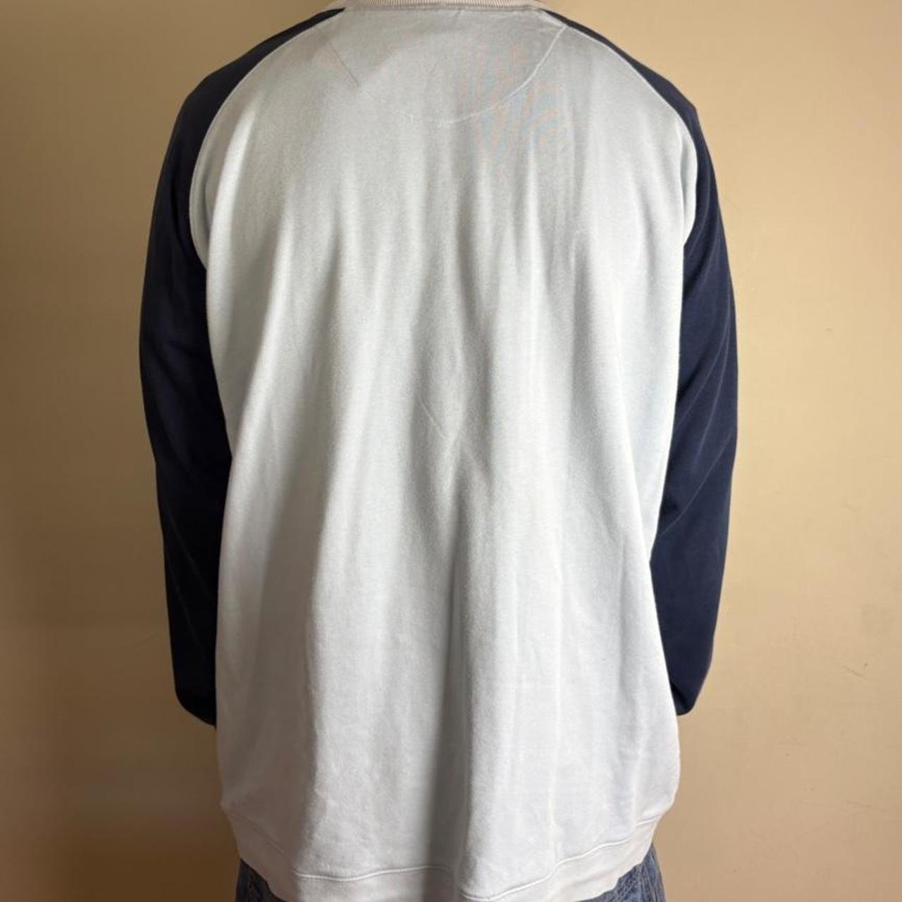 Vintage Nike Y2K Blue Embroidered Sweatshirt - 2XL