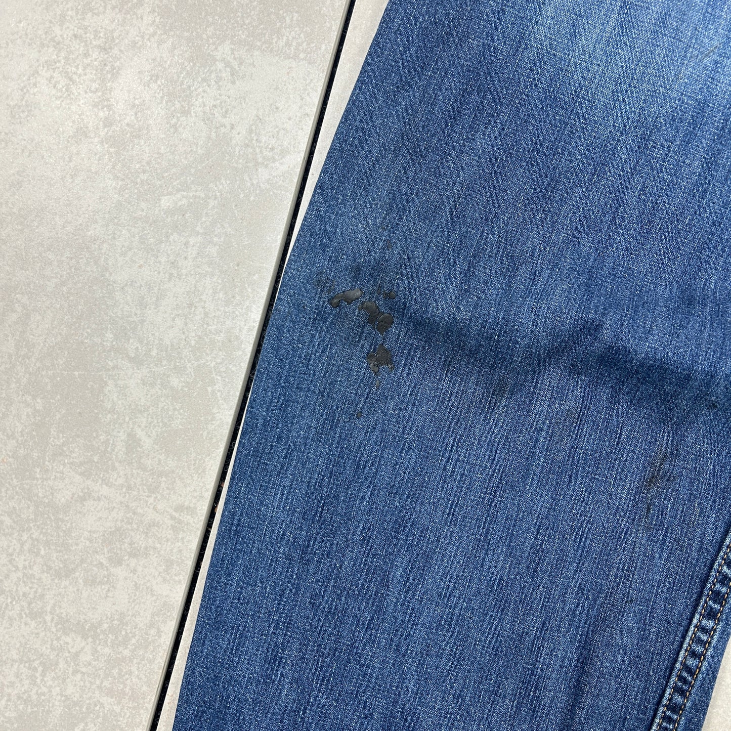 Vintage Levis 569 Baggy Blue Denim Jeans - 38