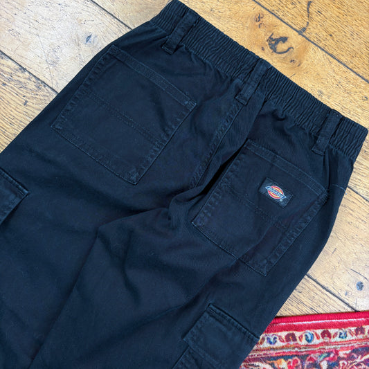 Vintage Dickies 874 Black Tapered Skate Trousers - 24