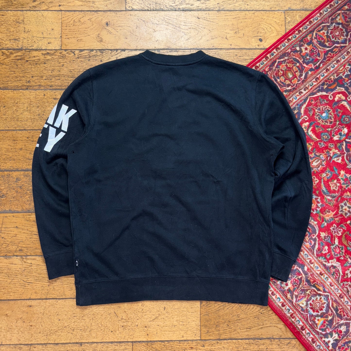 Vintage Oakley Black Sweatshirt - XL