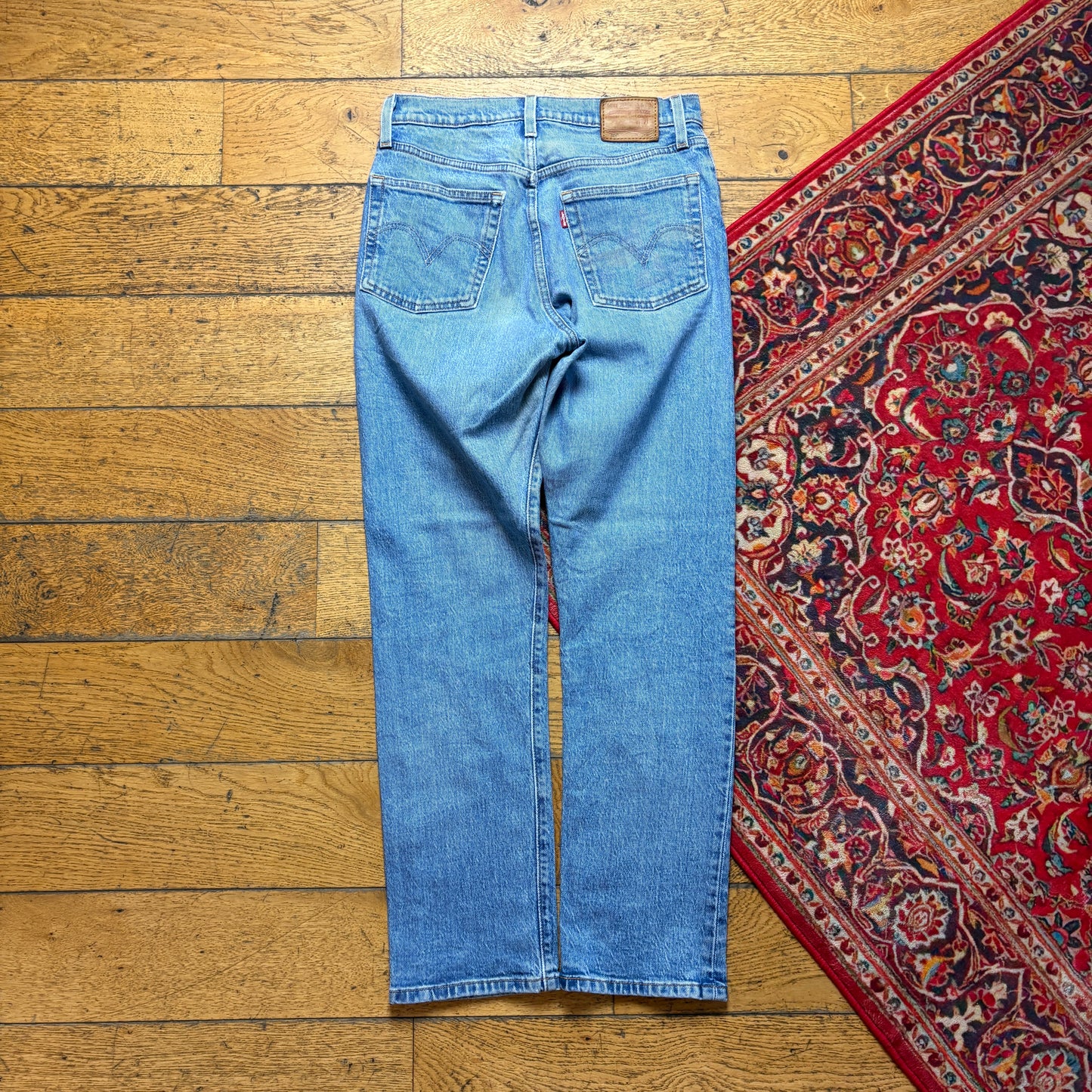 Vintage Levis 501 Straight Blue Denim Jeans - 27S