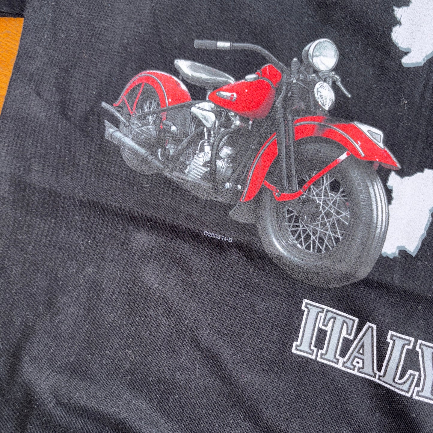 Vintage Harley Davidson Black Graphic T-Shirt - XS
