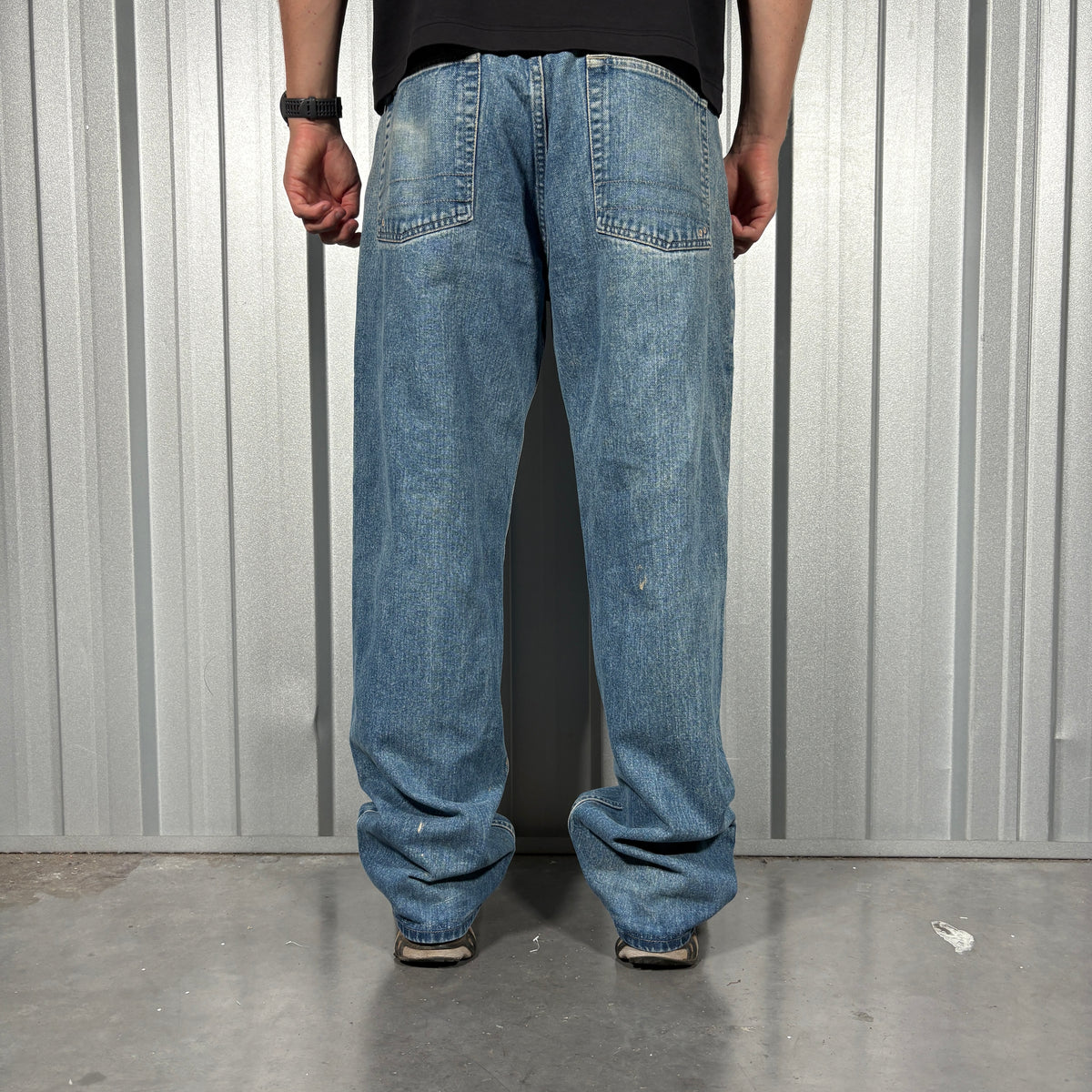 Ecko Unltd Y2K Baggy Hip Hop Blue Jeans - 36R