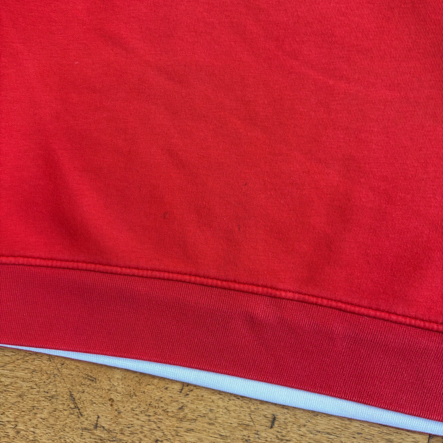Vintage 00s Adidas Red Embroidered Sweatshirt - XL