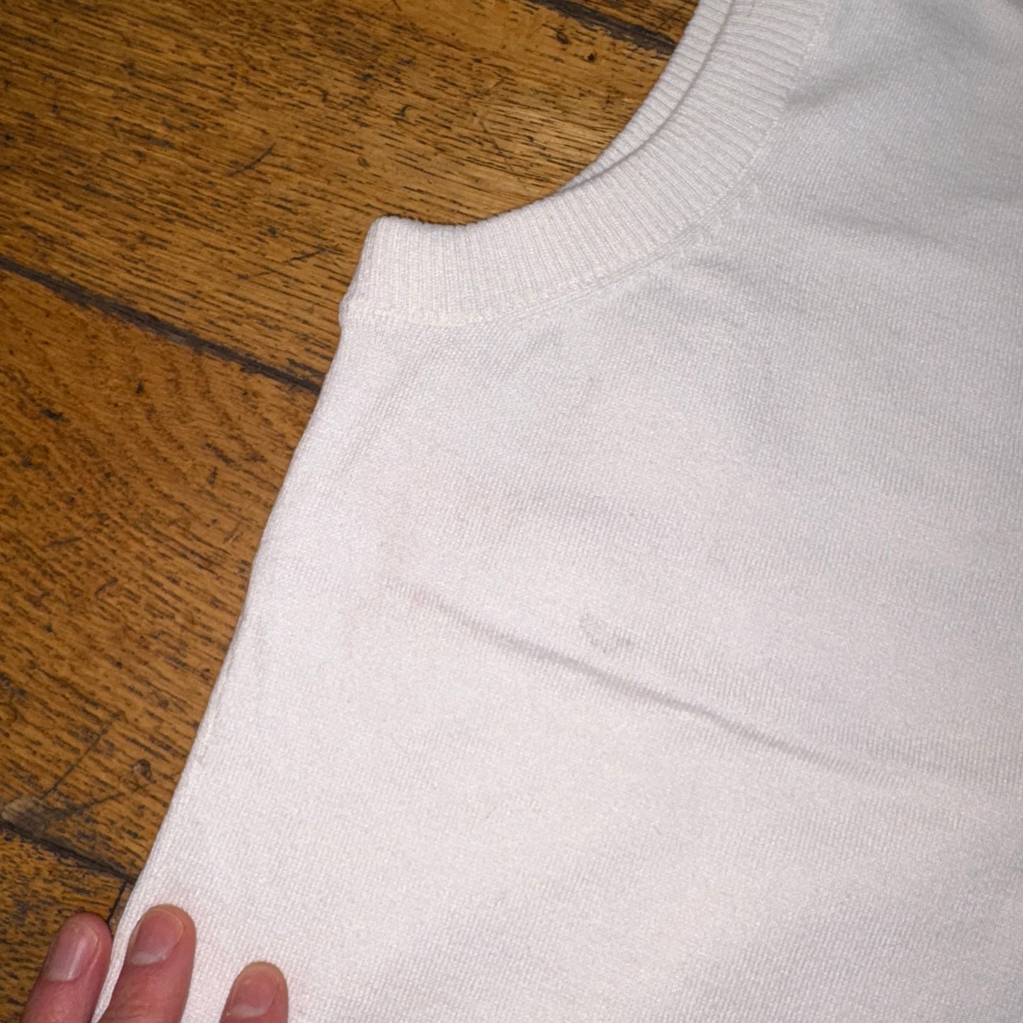 Vintage Oakley White Womens Knit Sweater Vest Jumper - S