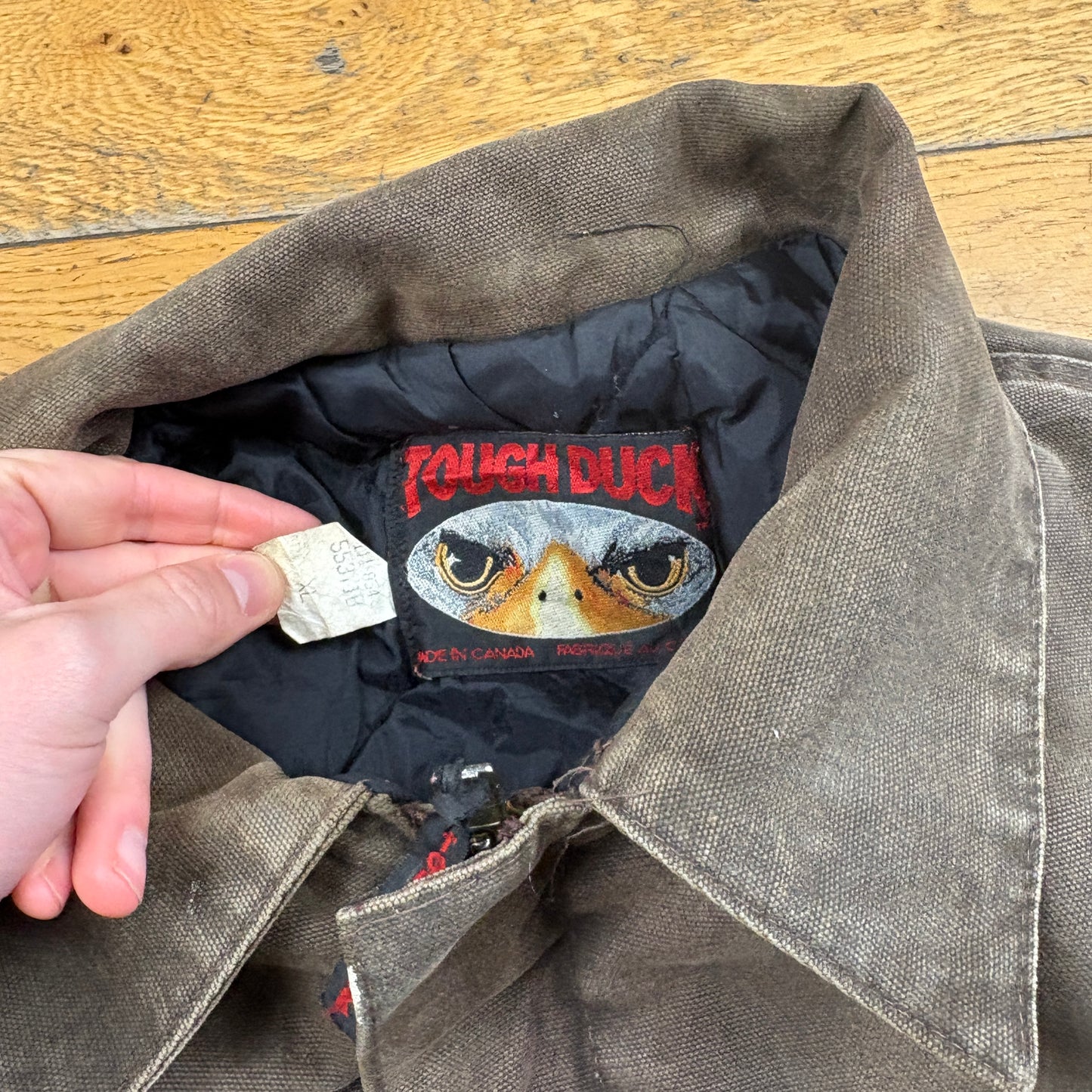 Vintage Workwear Chore Brown Heavyweight Detroit Jacket - XL