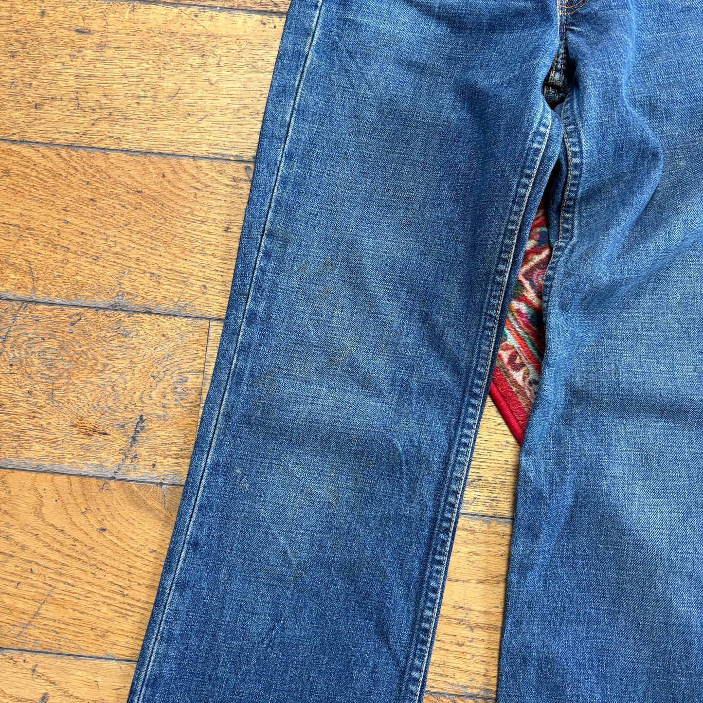 Vintage Levis 553 Bootcut Blue Denim Jeans - Size 4/6
