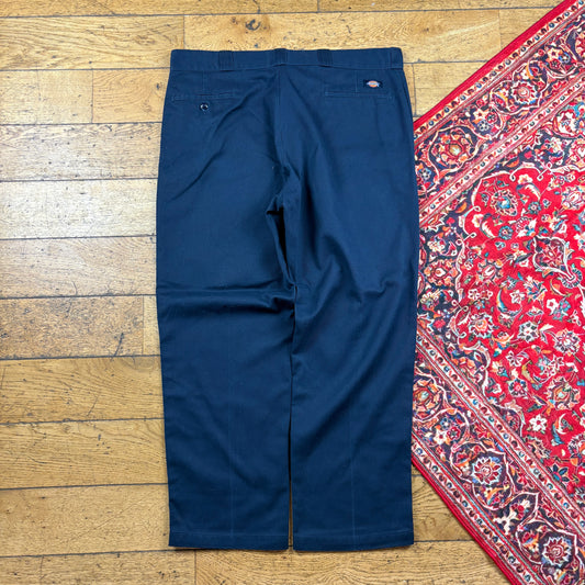 Vintage Dickies 874 Skate Navy Trousers - 40