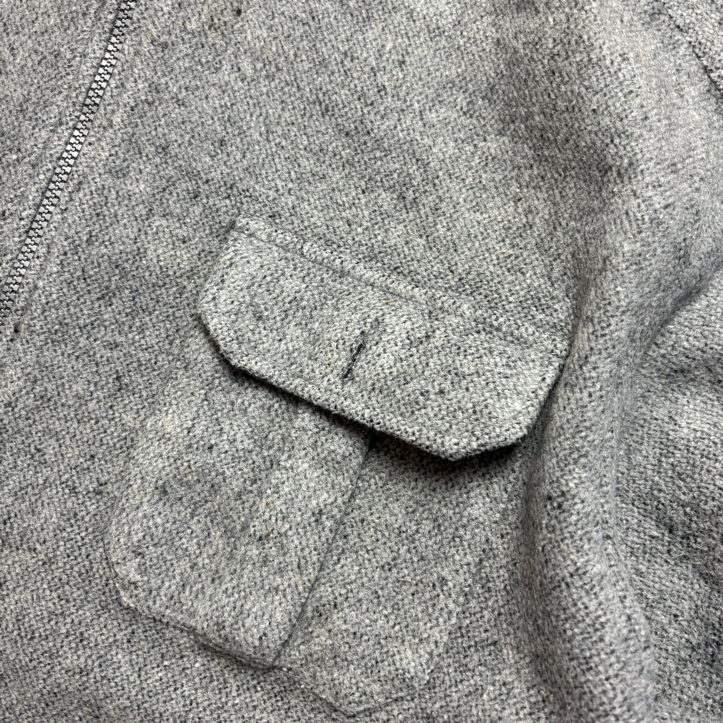 Vintage Grey Shirt Jacket Shacket - L