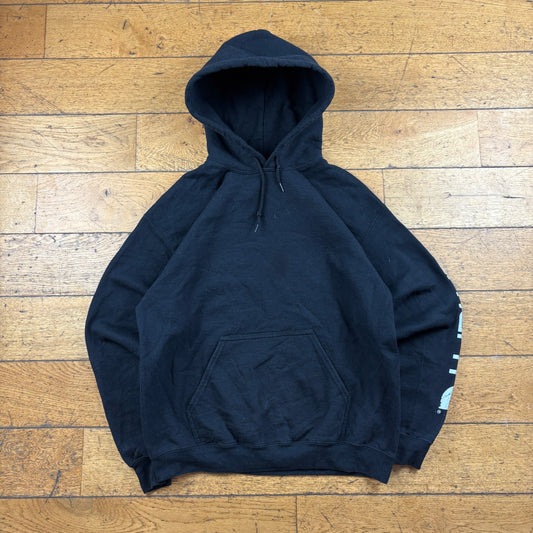 Vintage Carhartt Black Hoodie Sweatshirt - S