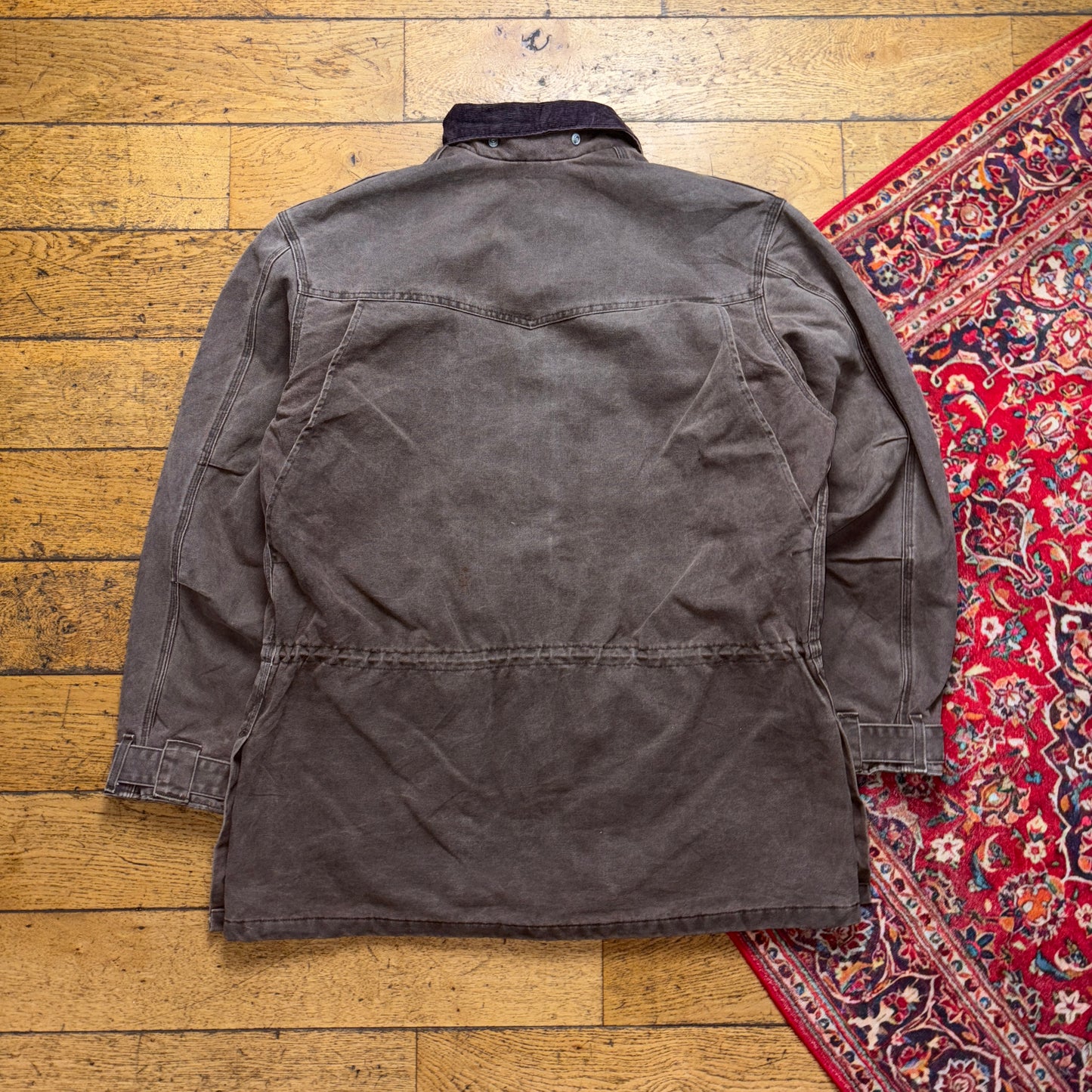 Vintage Carhartt Brown Chore Workwear Jacket - L