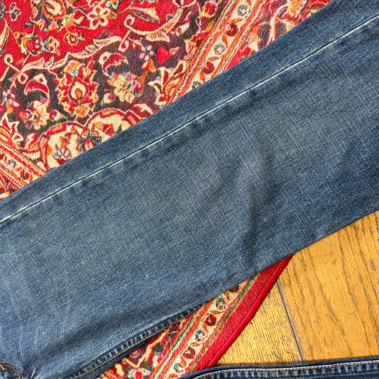 Vintage Levis 553 Bootcut Blue Denim Jeans - Size 4/6