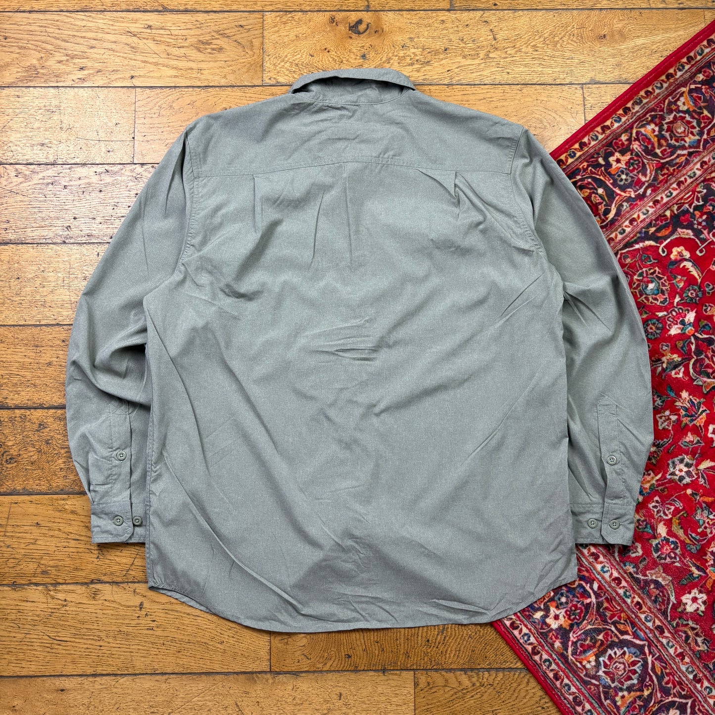 Vintage Carhartt Green Workwear Shirt - L