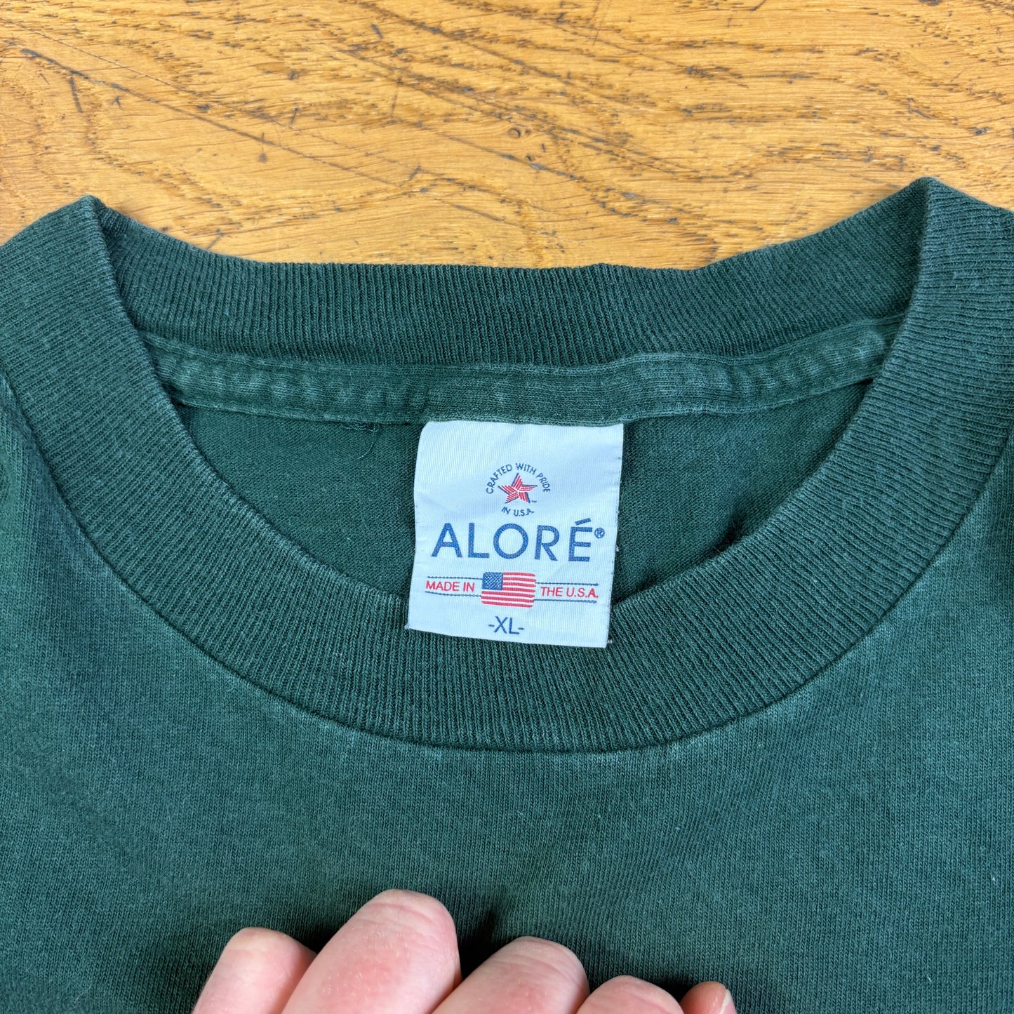 Vintage 90s Wicked Green Funny Single Stitch Graphic T-Shirt - XL