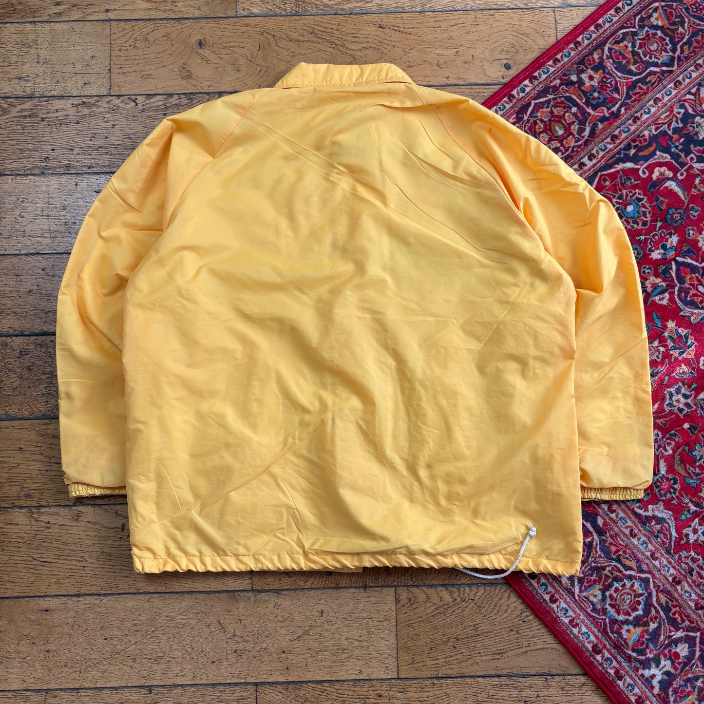 Vintage Yellow Nylon Coach Harrington Jacket - L